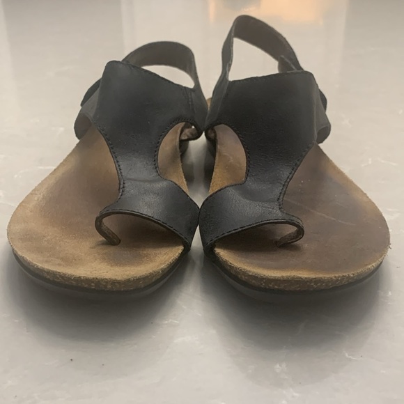 Dansko Reese black leather sandals size eu 38 - Picture 3 of 9